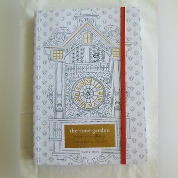 Accents | The Time Garden Weekataglance Coloring | Poshmark